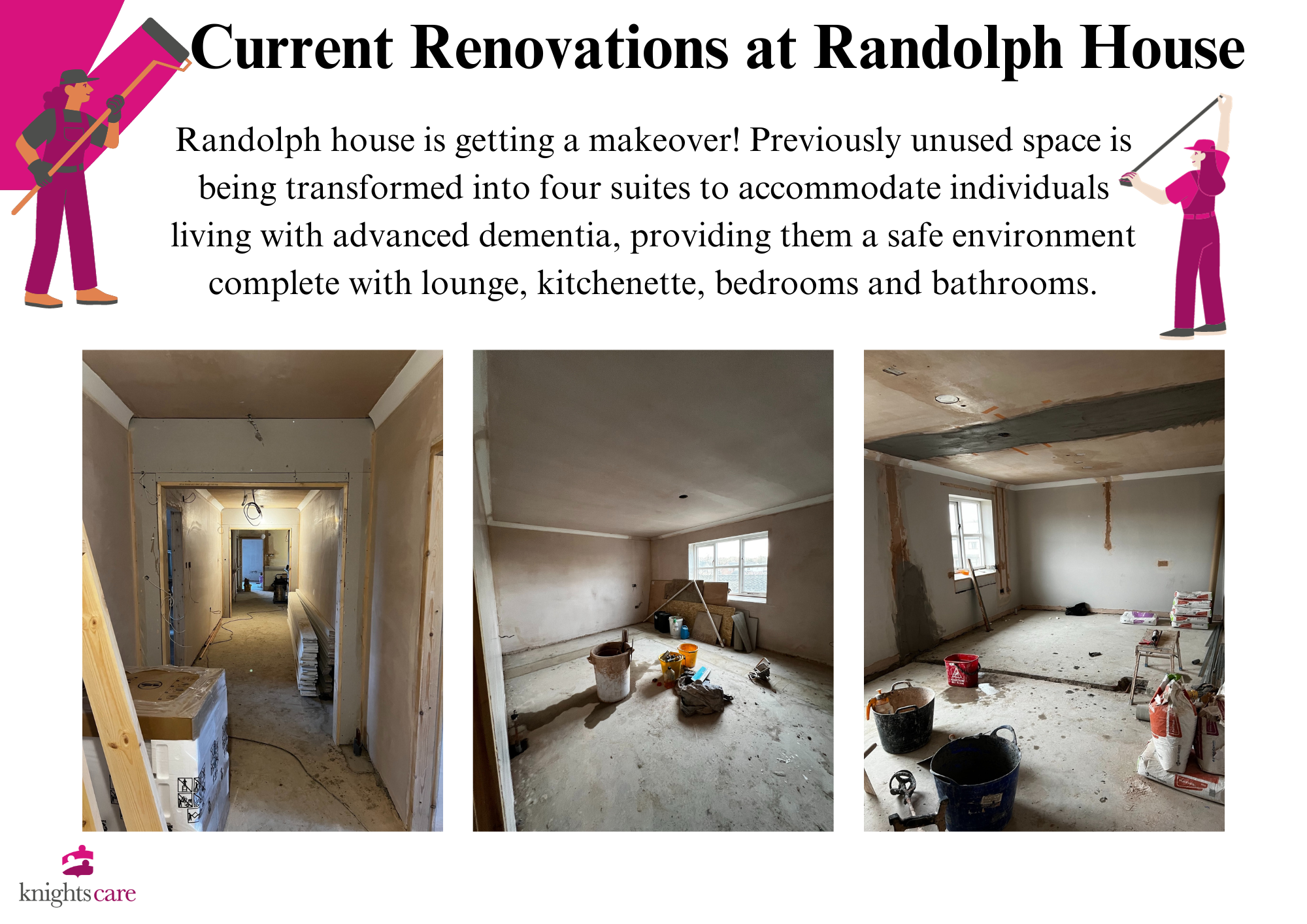 Randolph House Renovations Knights Care