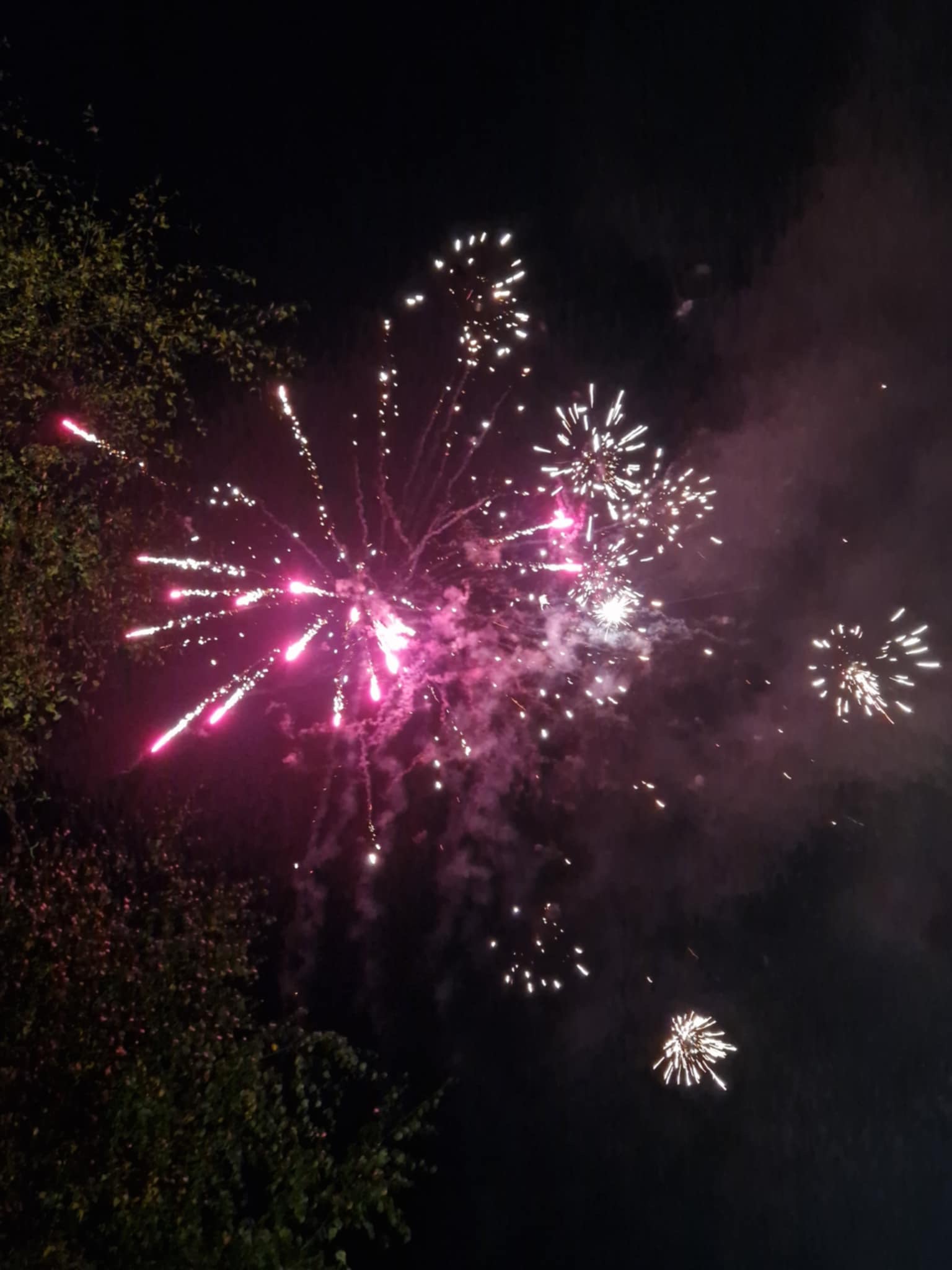 Residents of Drovers Call Celebrate Bonfire Night