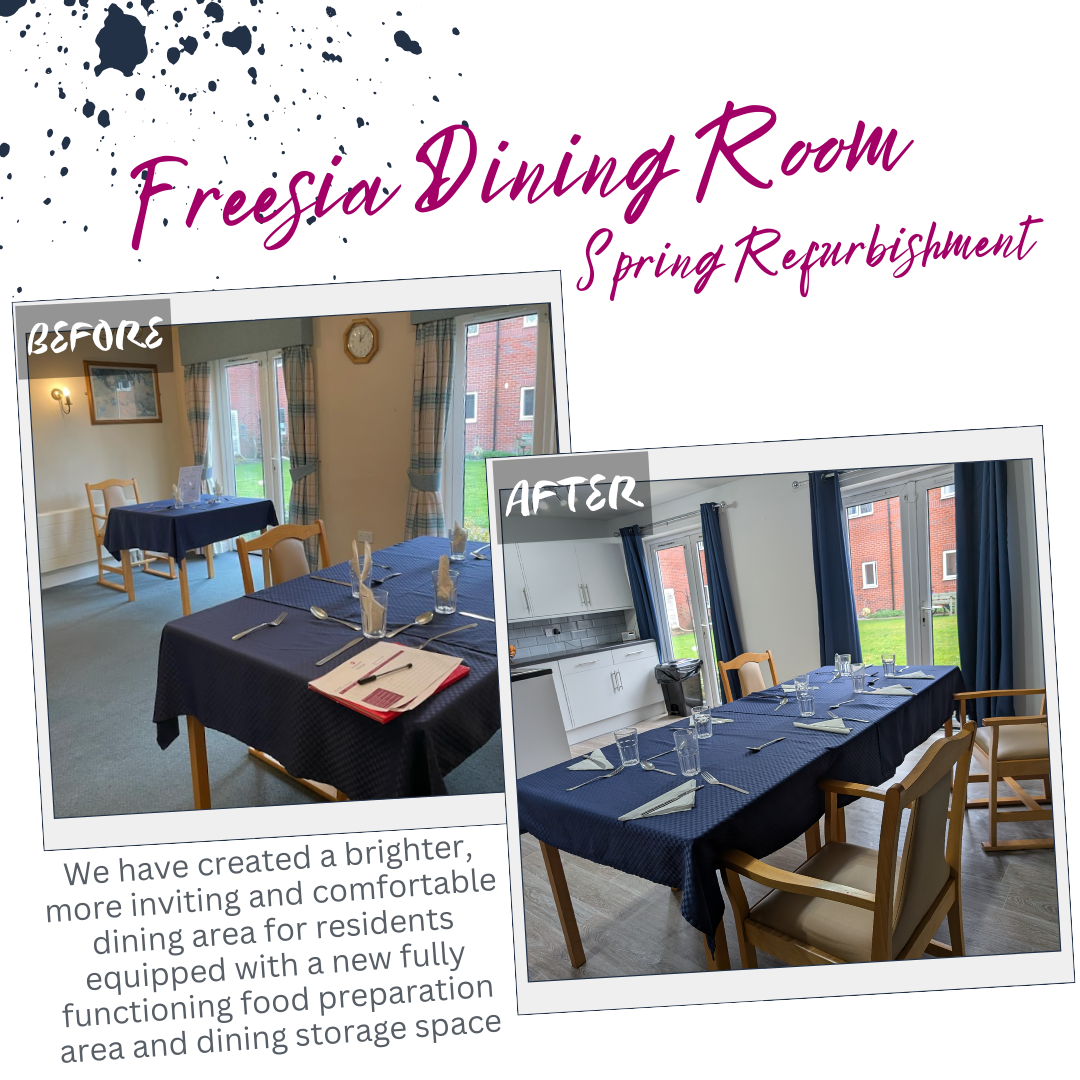 Spring Refurbishment for Cherry Holt’s Freesia Dining Room