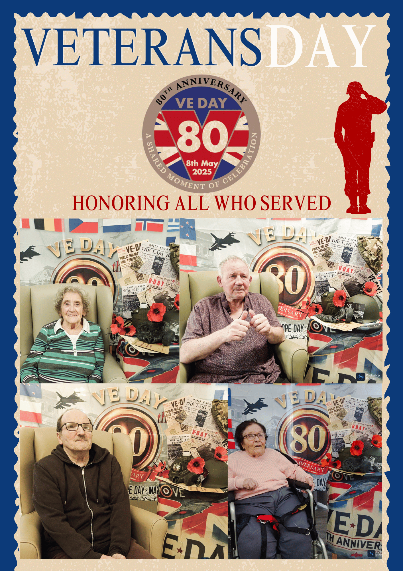 VE Day 80 Years Celebrations Across Knights Care Group