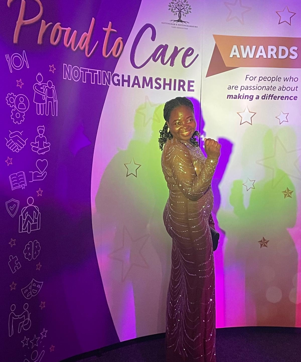 Branthwaite’s Joy Adelekan Shortlisted for The Nottinghamshire Proud to Care Awards